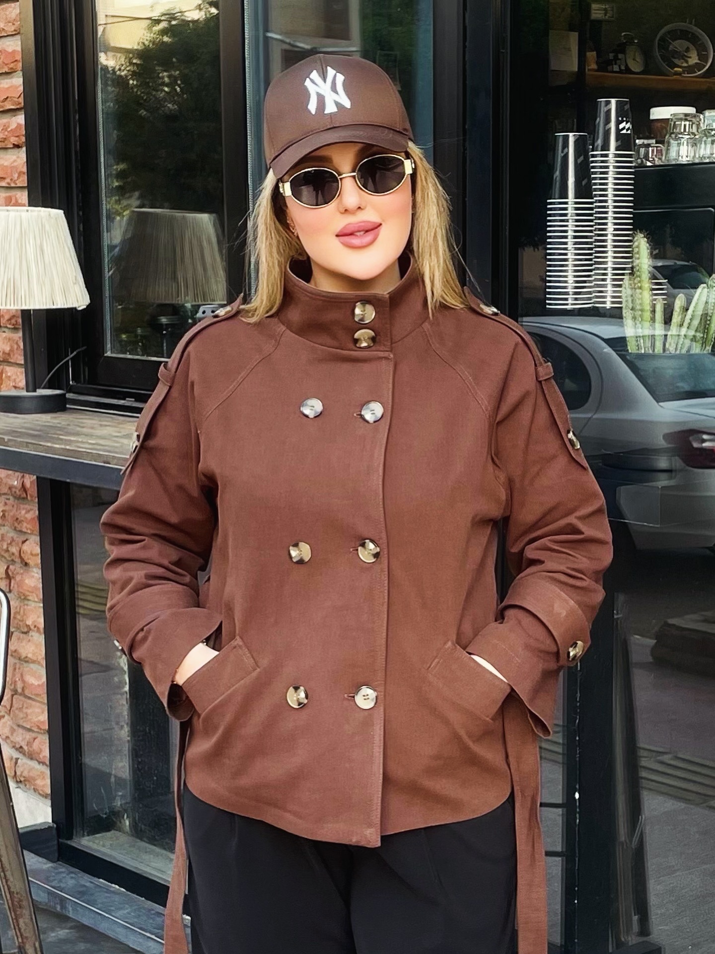 ترنچ کت زنانه مدل آوان کالکشن فروزان نریمیسا