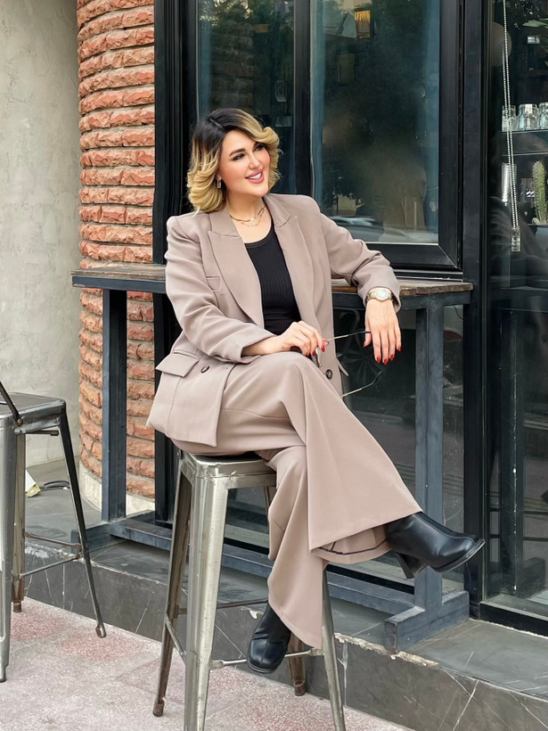 ست کت و شلوار زنانه مدل ژیوانا کالکشن فروزان نریمیسا